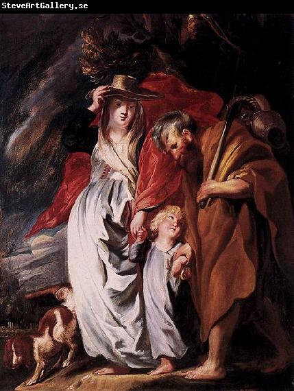 Jacob Jordaens Return of the Holy Family from Egypt